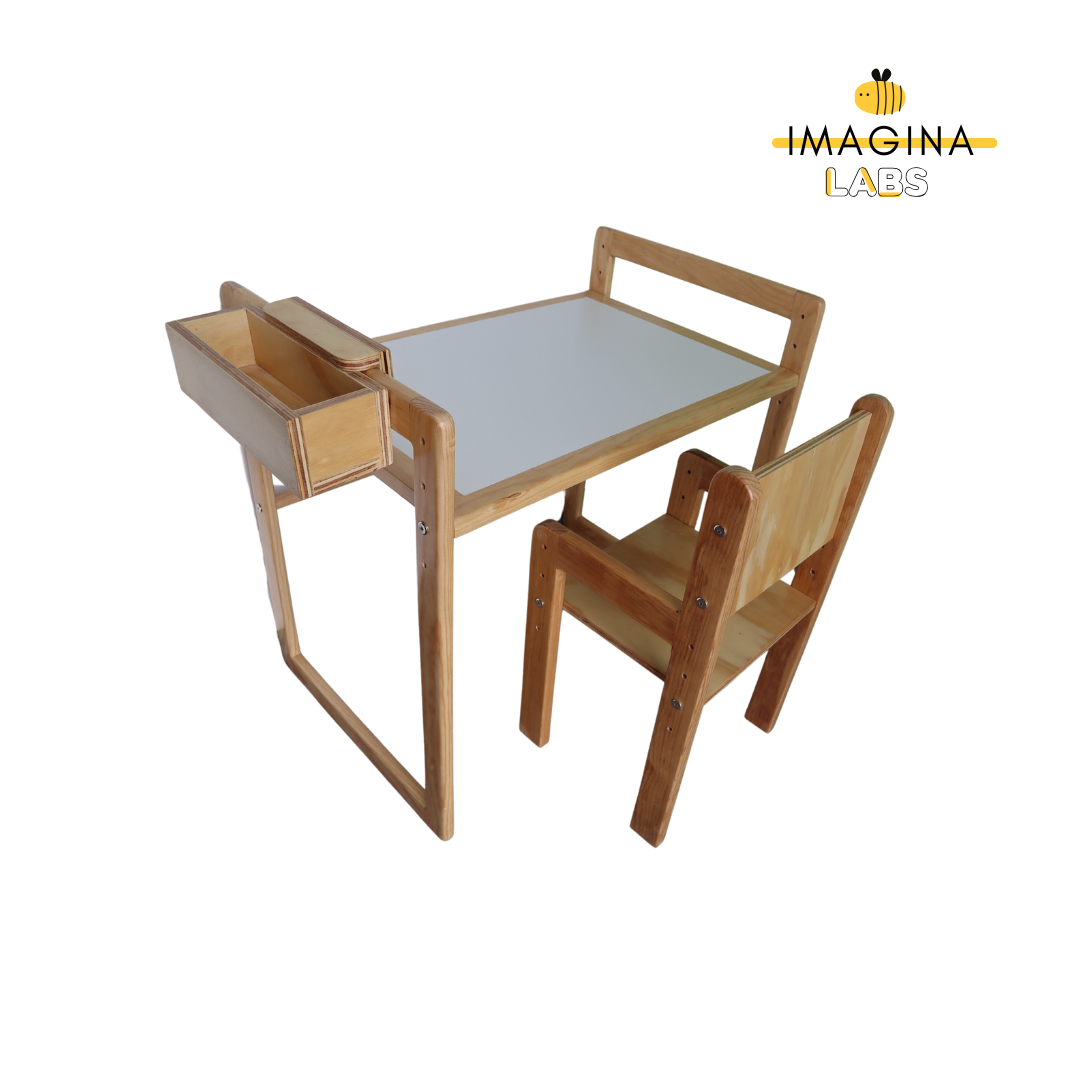 Paquete Mesa y silla Montessori